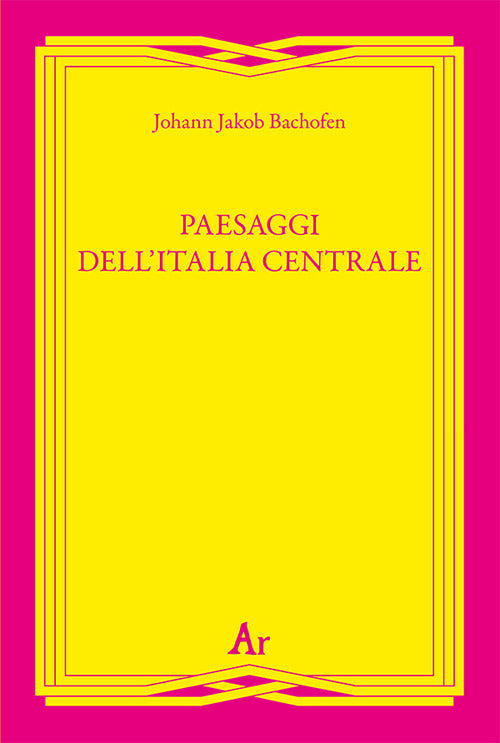 Cover of Paesaggi dell'Italia centrale