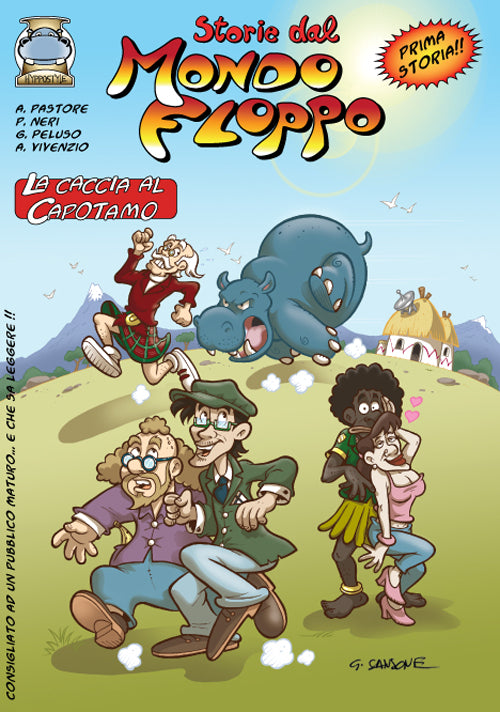 Cover of caccia al capotamo. Storie dal mondo Floppo
