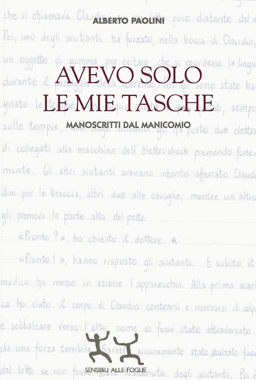 Cover of Avevo solo le mie tasche. Manoscritti dal manicomio