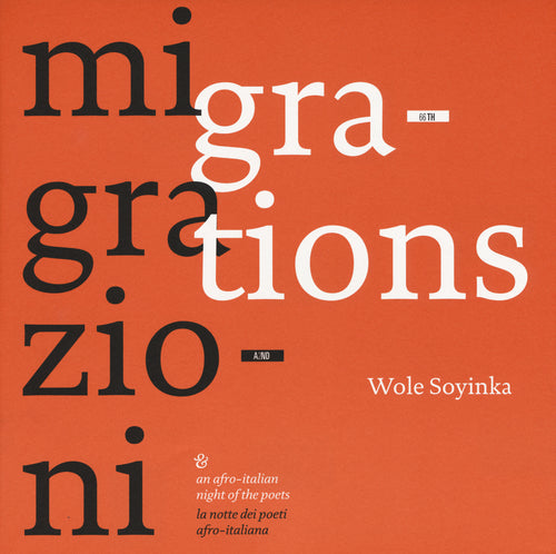 Cover of Migrazioni-Migrations. La notte dei poeti afro-italiana