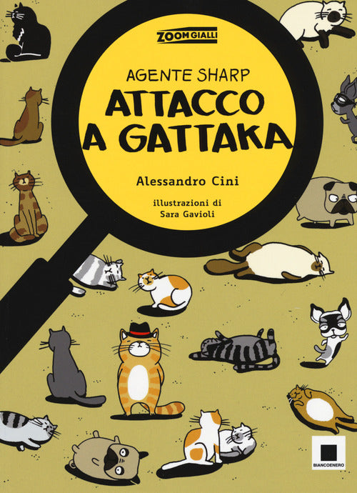 Cover of Agente Sharp. Attacco a Gattaka. Ediz. ad alta leggibilità