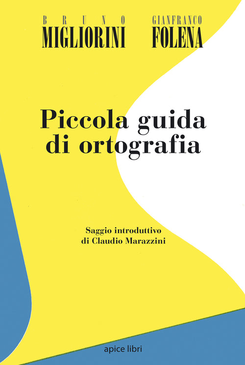 Cover of Piccola guida di ortografia