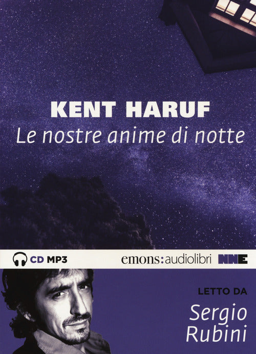 Cover of nostre anime di notte letto da Sergio Rubini. Audiolibro. CD Audio formato MP3