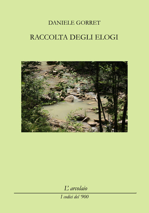 Cover of Raccolta degli elogi