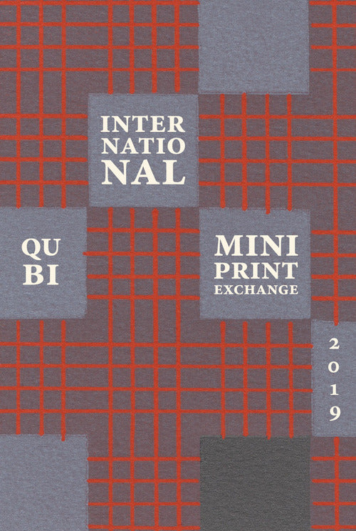Cover of Qu.Bi International Miniprint Exchange 2019