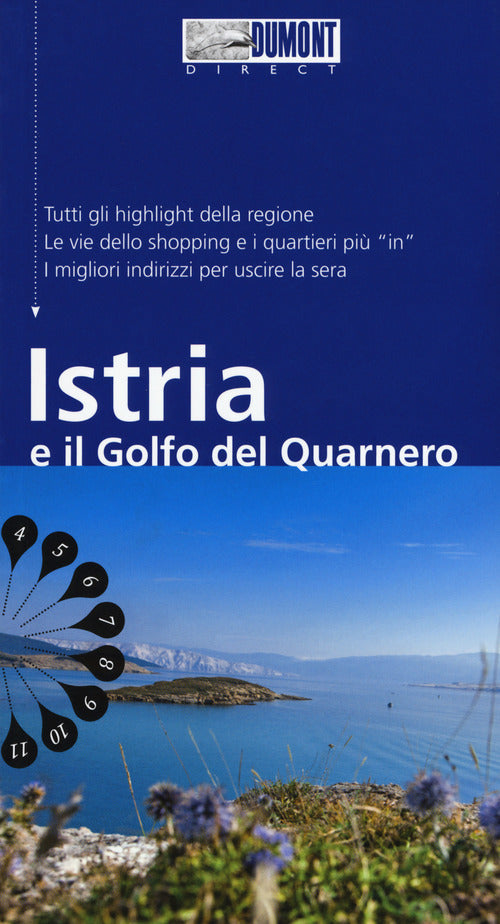 Cover of Istria e il golfo del Quarnero. Con mappa