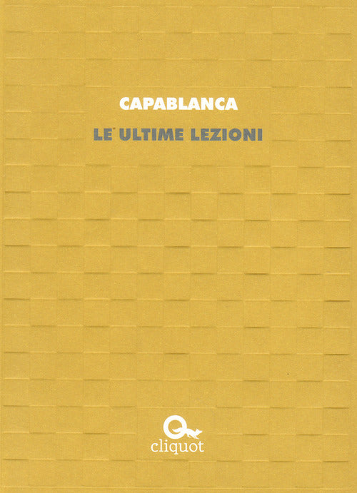 Cover of ultime lezioni