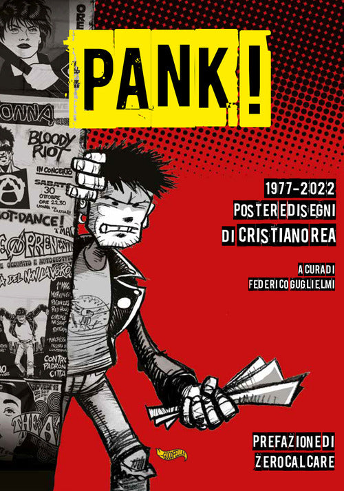 Cover of Pank! 1977-2022 Poster e disegni di Cristiano Rea