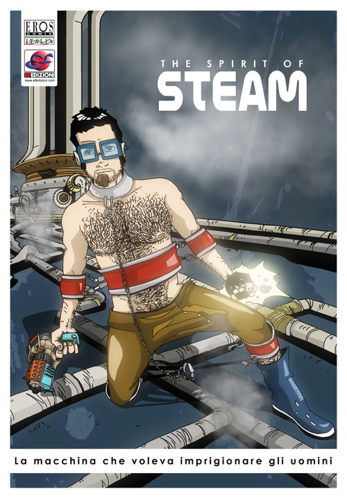 Cover of macchina che voleva imprigionare gli uomini. The spirit of steam