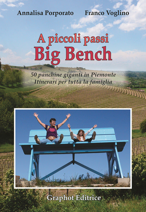 Cover of A piccoli passi Big Bench. 50 panchine giganti in Piemonte. Itinerari per tutta la famiglia