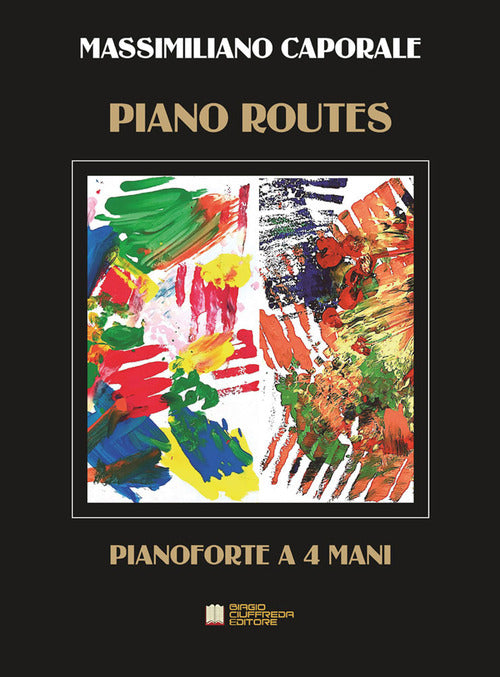 Cover of Piano routes. 4 pieces for piano four hands