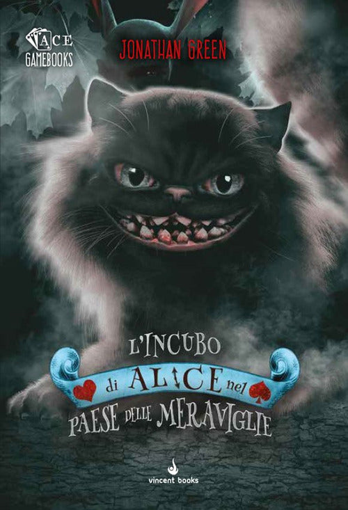 Cover of incubo di Alice nel Paese delle Meraviglie. ACE gamebooks. Librogame