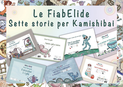 Cover of FiabElide. Sette storie. Testo in simboli. Kamishibai