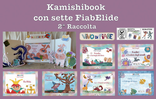 Cover of kamishibook con sette FiabElide