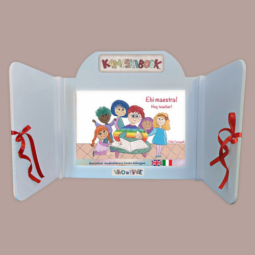 Cover of Ehi Maestra! con Kamishibai. Ediz. italiana e inglese