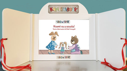 Cover of Noemi va a scuola! Con Kamishibai