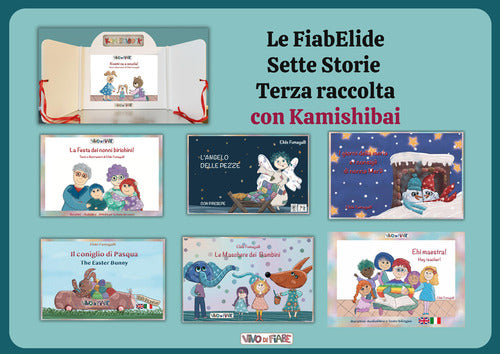 Cover of kamishibook con sette FiabElide