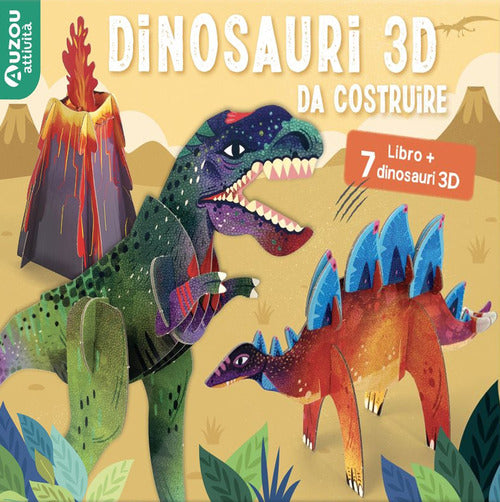 Dinosauri 3D da costruire