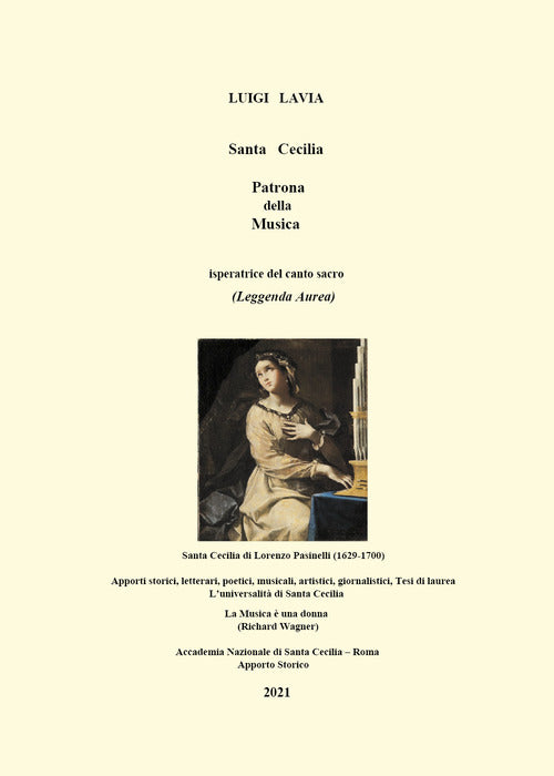 Cover of Santa Cecilia. Patrona della musica