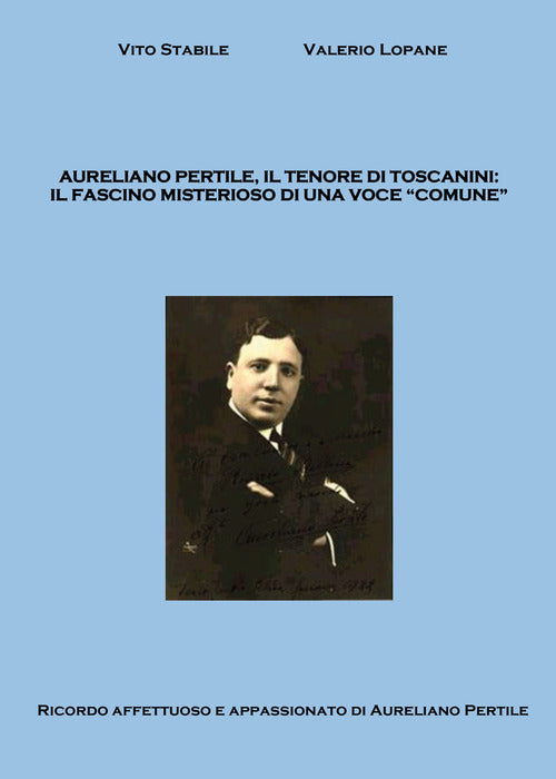 Cover of Aureliano Pertile, il tenore di Toscanini