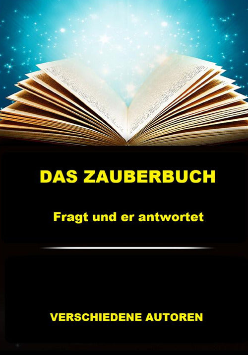 Cover of zauberbuch. Fragt und er antwortet