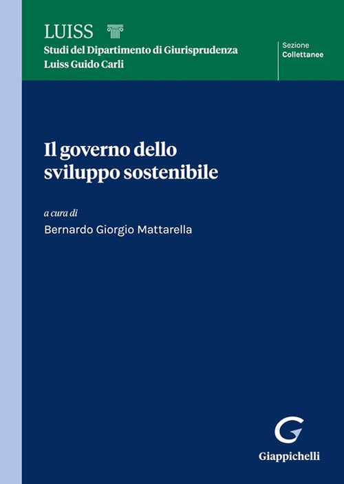 Cover of governo dello sviluppo sostenibile