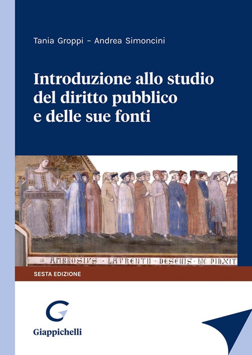 Cover of Introduzione allo studio del diritto pubblico e delle sue fonti