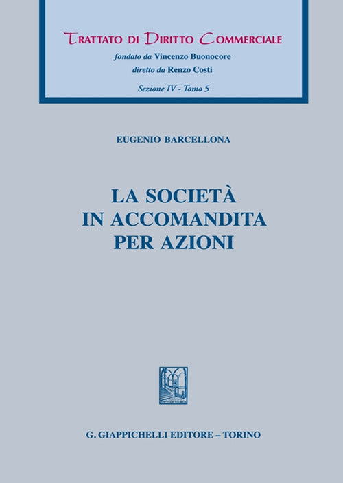 Cover of società in accomandita per azioni