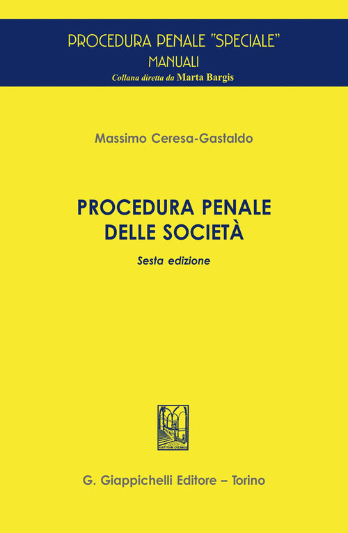 Procedura penale delle societ