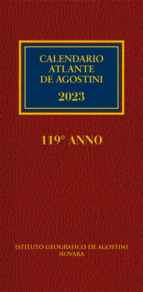 Cover of Calendario atlante De Agostini 2023