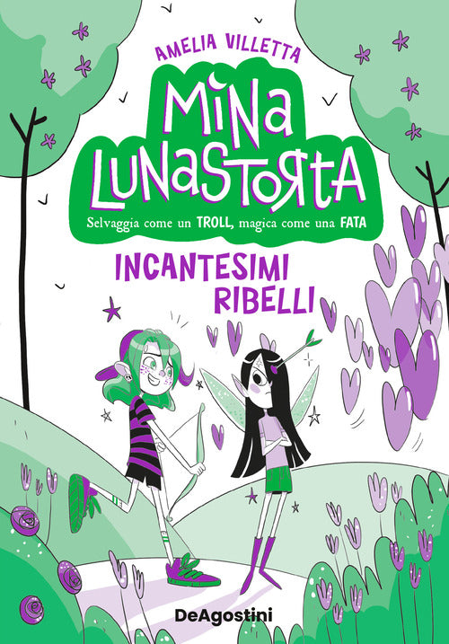 Cover of Incantesimi ribelli. Mina Lunastorta