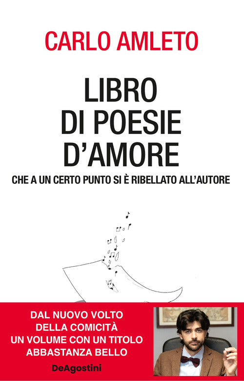 Libro di poesie d'amore che a un certo punto si ribellato all'autore