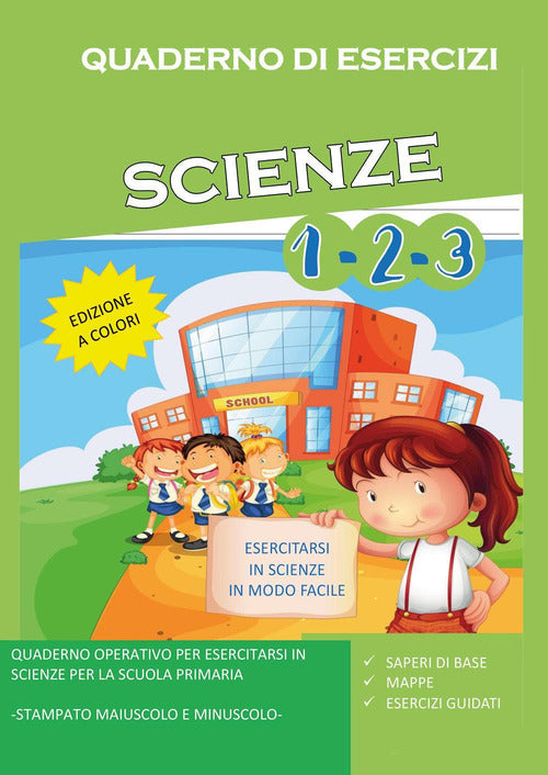 Cover of Quaderno di esercizi di scienze. Per la Scuola elementare