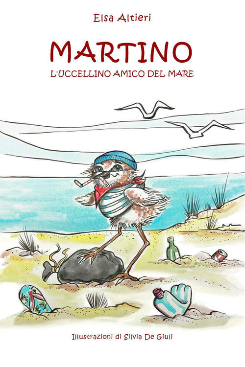 Cover of Martino l'uccellino amico del mare