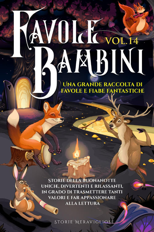 Cover of Favole per bambini. Una grande raccolta di favole e fiabe fantastiche