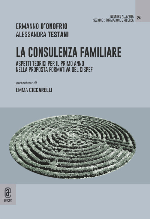 Cover of consulenza familiare. Aspetti teorici per il primo anno nella proposta formativa del CISPeF