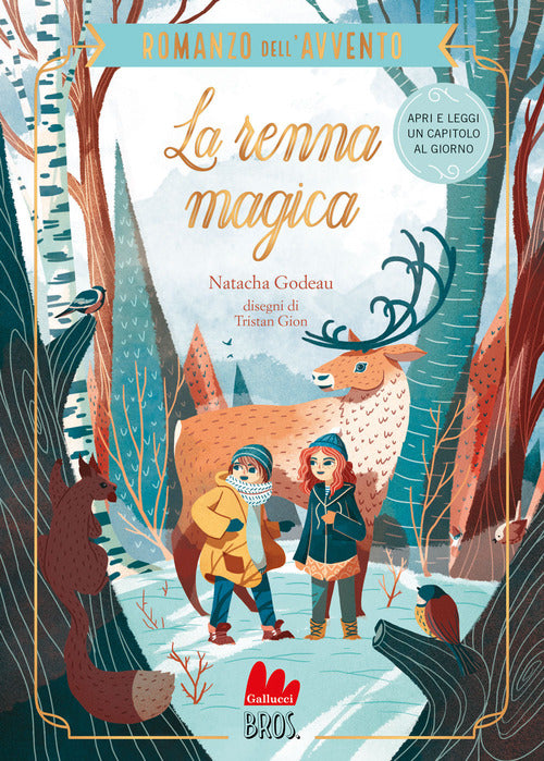 Cover of renna magica. Il romanzo dell'avvento