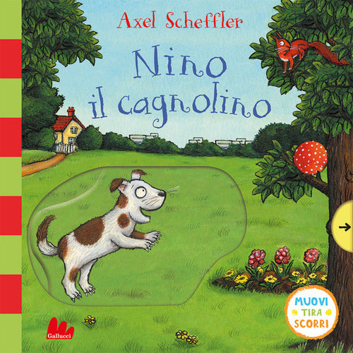 Nino il cagnolino. Muovi tira scorri
