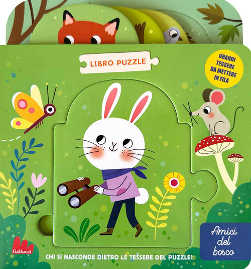 Amici del bosco. Libro puzzle