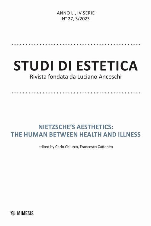 Cover of Studi di estetica