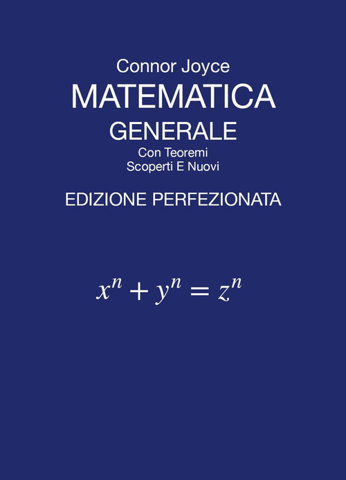 Cover of Matematica generale con teoremi scoperti e nuovi