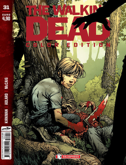 Cover of walking dead. Color edition