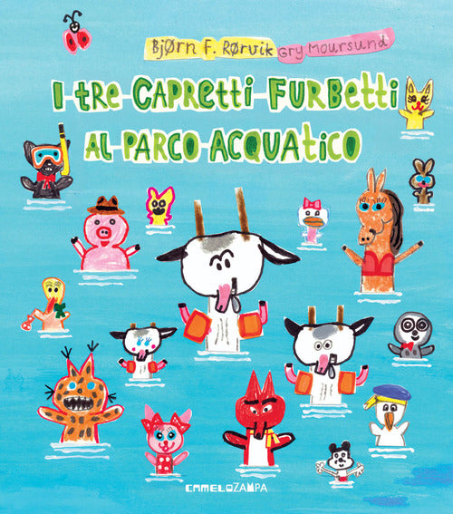 I tre capretti furbetti al parco acquatico