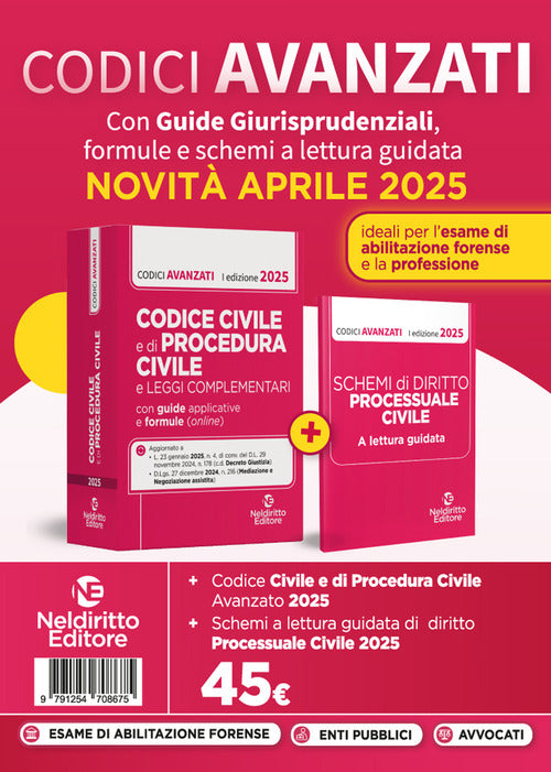 Codice civile con leggi complementari e codice di procedura civile