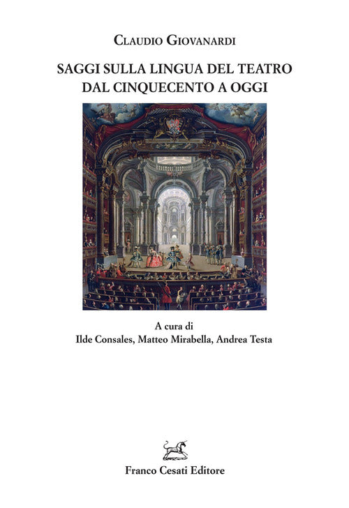 Saggi sulla lingua del teatro dal Cinquecento a oggi