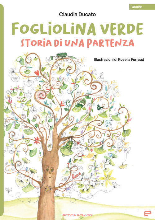 Cover of Fogliolina verde. Storia di una partenza
