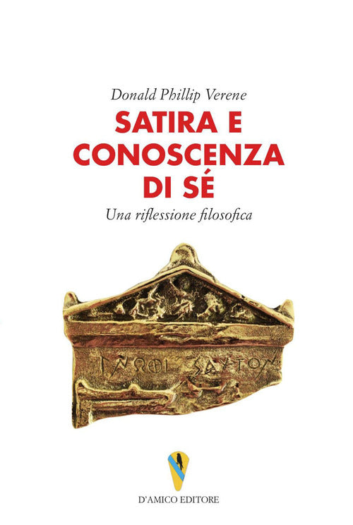Cover of Satira e conoscenza di sé. Una riflessione filosofica