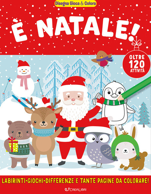 Natale! Disegna gioca & colora