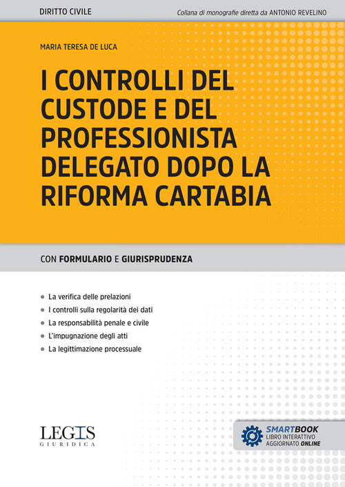 Cover of controlli del custode e del professionista delegato dopo la riforma Cartabia