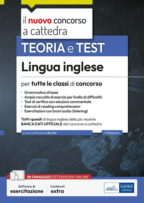 Cover of Lingua inglese per tutte le classi di concorso. Teoria e test